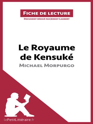cover image of Le Royaume de Kensuké de Michael Morpurgo